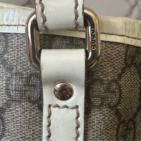 🧡GUARANTEED AUTHENTIC GUCCI GG SUPREME MEDIUM JOY TOTE🧡 - Picture 14 of 16